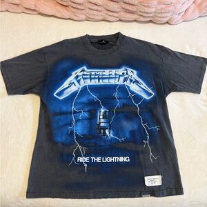 Represent X Metallica Ride the Lightning T-Shirt